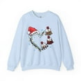 thumbnail image 2 of Chicken Heart Women Sweatshirts, Merry Chickmas Sweatshirts, Women Gifts, 2 of 5