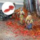 thumbnail image 4 of Decoración de mesa CUTICAT de Arena con diseño de jardín de Hadas modelo Estático de Hoja en miniatura 40g rojo, 4 of 4