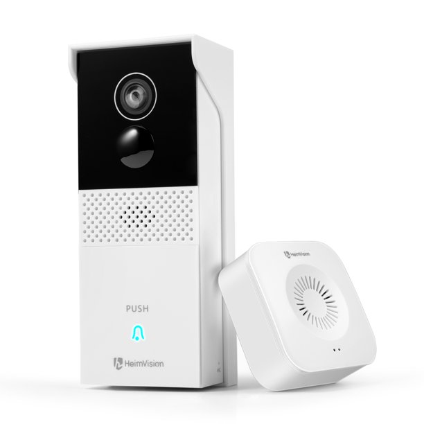 HeimVision Smart Wifi Video Doorbell Security Camera, BatteryPowered