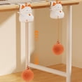thumbnail image 2 of Automatic Lifting ABS Cat Teasing Ball for Indoor Cats with Versatile Installation and Unpredictable Movements, 2 of 9