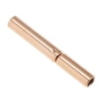 thumbnail image 2 of Plated Bayonet Clasp for Round Leather Necklace Bracelet Making Finding 1.6mm, 2 of 8