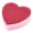 Red, variant on QIDESHIP Heart Shaped Non-Scratch Scrub Sponge, 2-Sided Kitchen Cleaning Sponge for Dishes, Pots & Pans, Soft Cellulose Scourer for Non-Stick Cookware, 3.54 Inch