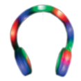 thumbnail image 1 of Blinkee LUMULHDPNS Light Up Multi Color Foam Headphone, 1 of 1