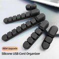 thumbnail image 4 of Office Usb Cable Manager Desktop Cable Manager Cable Winder Mouse Power Cable, 4 of 4
