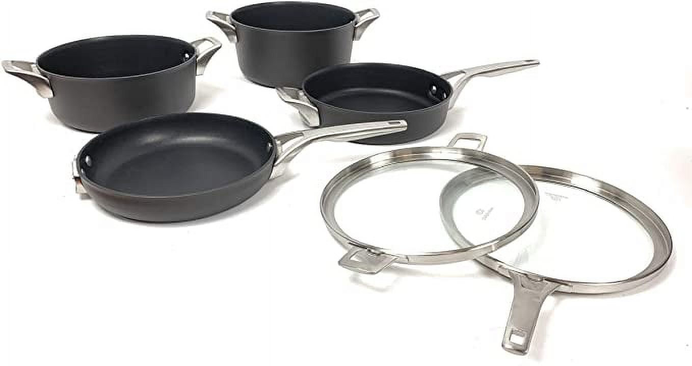  Calphalon Premier Hard-Anodized Nonstick Cookware, 11-Piece  Pots and Pans Set
