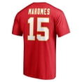 thumbnail image 3 of Men's Fanatics Patrick Mahomes Red Kansas City Chiefs  Icon Player Name & Number T-Shirt, 3 of 3