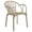 Camel, variant on Avaloomia Home Outdoor Dining Chairs Set of 4, All Weather Stackable Plastic Patio Chairs with Armrest & Anti-Slip for Garden Porch Deck Kitchen No Assembly, Black