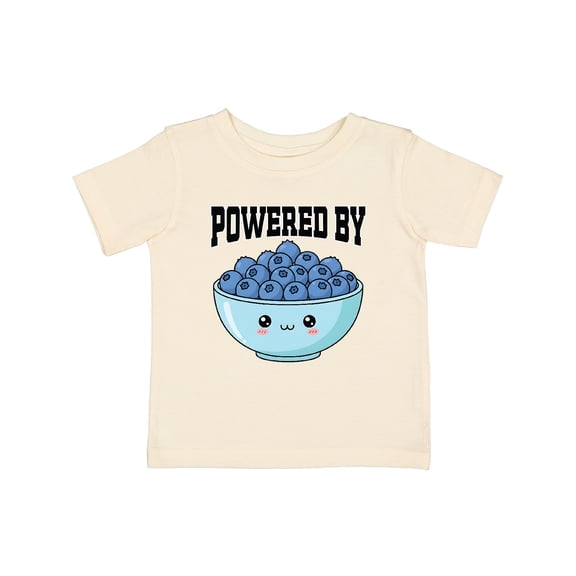 Inktastic Blueberries Cute Powered by Boys or Girls Baby T-Shirt
