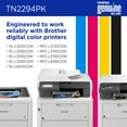 thumbnail image 6 of Brother Genuine TN229 4PK Standard Yield Toner Cartridge Multipack (Includes 1 cartridge each of Cyan, Magenta, Yellow, Black), 6 of 12