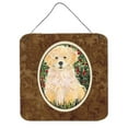thumbnail image 1 of Golden Retriever Aluminium Metal Wall Or Door Hanging Prints, 1 of 1