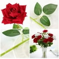 thumbnail image 6 of 10Pcs Artificial Silk Flowers Realistic Roses Bouquet Long Stem for Home Wedding Decoration Party, 6 of 11