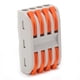 thumbnail image 1 of Conector De Bloque De Terminales, 5 Uds., Terminal De Abrazadera De Bloque De Alambre, Conector De Cable Duro Flexible SPL De Conductor Rápido, SPL-4 De Un Solo Color ANGGREK Otros, 1 of 8
