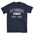thumbnail image 1 of East Farmingdale New York Classic Established Men's Cotton T-Shirt, 1 of 1
