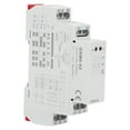 thumbnail image 3 of Relé De Impulso, Electrónico AC 230V Relé De Impulso De Riel DIN, Relé De Enclavamiento LED Verde Para Riel De Cocina ANGGREK Impulse Memory Relay, 3 of 8