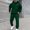 Dark Green, variant on Men's Tracksuits Sweatsuits for Men Track Suits 2 Piece Set Casual Contrast Sports Jogging Tracksuits Set Athletic Jogging Fall Winter Tracksuit