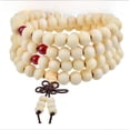 thumbnail image 2 of Pulsera de cuentas de regalo de sándalo caliente, pequeño regalo, pulsera de 108 cuentas de madera, 2 of 5