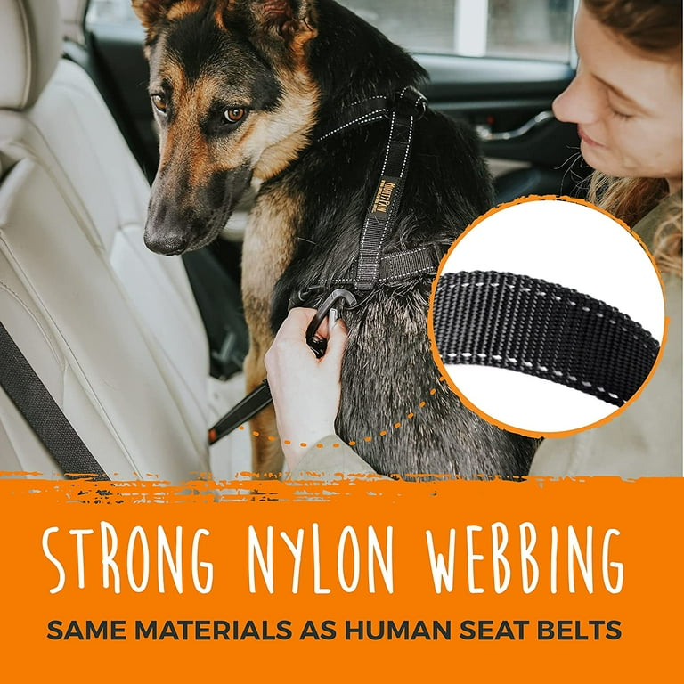 Mighty Paw Safety Belt Dog Seat Belt Latch Bar Attachment for Optimal