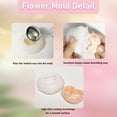 thumbnail image 3 of Juego de moldes para velas Anlan-angel, 6 piezas, silicona 3D con flores, 3 of 7