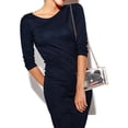 thumbnail image 4 of Bonito bolso de hombro de acrílico transparente, tipo bandolera, de noche, con dos cadenas doradas para mujer., 4 of 5