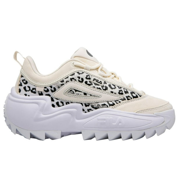 Tenis Fila Twister Cheetah para Mujer 5XM02268-120 crema 25