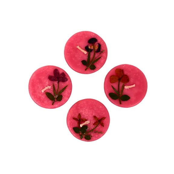 Set of 4 Floating Scented Candles