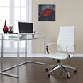 thumbnail image 4 of Scranton & Co Modern High Back Office Chair in White, 4 of 4