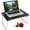 Black, variant on Lorveina Foldable Lap Desk Laptop Tray for Bed and Couch Beige