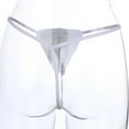 thumbnail image 5 of BKQCNKM Mens Thong, Mens G String, Low Rise Underwear, Gray L, 5 of 9