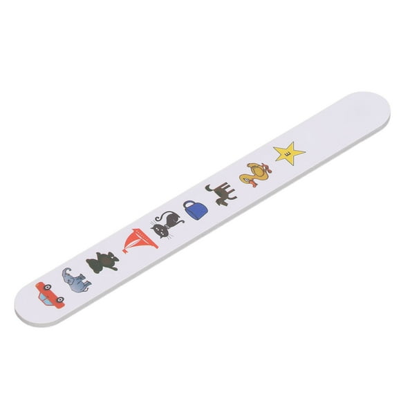 Fixation Stick Vision Tester, Cartoon Pattern Vision Optometry Test Card Eye Chart For Eye Hospital For Children