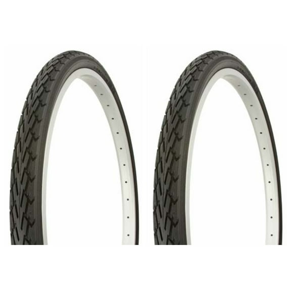 Tire set. 2 Tires. Two Tires Duro 26" x 1.75" Black/Black Side Wall DB-7044. Bicycle Tires, bike Tires, beach cruiser bike Tires, cruiser bike Tires