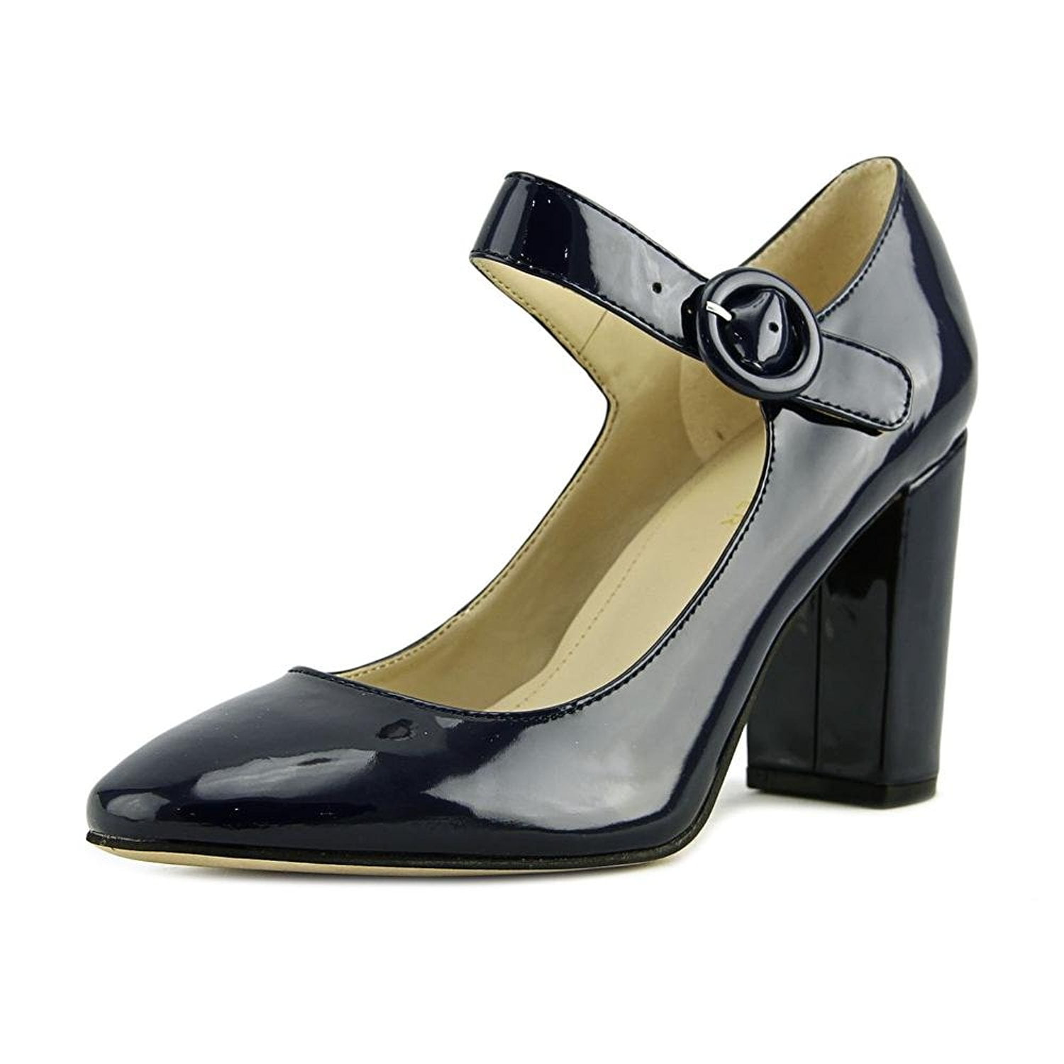 Marc Fisher Marc Fisher Womens Shaylie Closed Toe Ankle Strap Mary