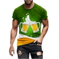 thumbnail image 1 of Birdeem Nouveau T-Shirt de Mode pour Hommes Impression 3D Bière Non Positionnée Manches Courtes Col Rond T-Shirt Décontracté Haut de Sport Blouses, 1 of 5