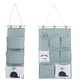 thumbnail image 3 of Puerta de almacenamiento colgante, bolsa de almacenamiento colgante de pared de algodón ligero Bolsas de almacenamiento plegables para la puerta con ganchos Ormromra LKX-1508, 3 of 9