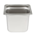 thumbnail image 3 of Winco SPJL-606 Sixth Size Steam Pan, Stainless, 3 of 5