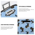 thumbnail image 4 of Dachshund Dog Luggage Cover Anti Scratch, Elastic Suitcase Protector Suitcase Covers for Luggage Fits 18-32 Inch Luggage, 4 of 5