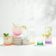 thumbnail image 5 of JoyJolt Hue Colored Stemless Wine Glass Set - Large 15 oz Glass Stemless Wine Glasses Set of 6, 5 of 18