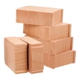 thumbnail image 1 of 6 piezas de elevadores de puente de tren de juguete, soporte de puente de nivel de madera, accesorios para vías de tren de madera, 1 of 6