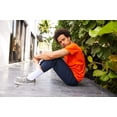thumbnail image 2 of Calcetines Hanes Max Cushion Crew, paquete de 6 pares, blanco/gris, 2 of 6