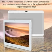 Elenxs 10 Android 6.0 Tablet, Octa Core Processor, 4GB Memory, 64GB Storage, 8 Cores Dual Cameras 5.0MP 1280*800 IPS, White