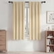 thumbnail image 1 of Blackout Cortinas, Cortinas Oscurecedoras de Habitación 42x63in Juego de 2 Paneles, Cortinas Blackout con Bolsillo para Barra para Recámara y Sala de Estar, Cortinas de Ventana con Aislamiento Térmic, 1 of 7