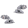 thumbnail image 1 of Par de Faros Civic 1999 A 2000 Honda P/Halog DEPO ., 1 of 4
