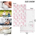 thumbnail image 2 of Coolnut Pink Watercolor Strawberry Ultra Soft 2 PCS Towel Set, Highly Absorbent Hand Towels 16 x 28 Inch Cotton Towels for Bathroom Hotel Gym Travel, Ideal for Daily Use, 2 of 6