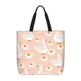thumbnail image 1 of Fotbe Geese and Flower Bolsa Tote con Estampado para Mujer, Bolsos con Cremallera, Bolsa de Hombro Casual de Gran Capacidad con Bolsillos Internos, 1 of 7
