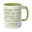 Light Green, variant on 11 oz Creative Ceramic Mug Portable Travel Cup Mother's Day Gift for Mom Women