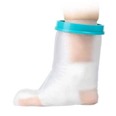 LHCER Foot Cast Cover For Shower Bath, Waterproof Protector Keep Cast Bandage Dry Reusable Watertight Cast Bag