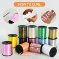 thumbnail image 3 of TONIFUL 500 Yards Curling Ribbon-Balloon Ribbon-Balloon String for Art&Craft Decor,Gift Wrapping,Ribbons and Bows for Christmas New Year Birthday Gifts Supplies (Gold), 3 of 10
