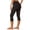 Bronze, variant on Women's High Waist Capri Yoga Leggings with Side Pockets, Tummy Control Butt Lifting Pants, Stretchy Compression Cropped Tights for Summer