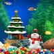 thumbnail image 3 of POPETPOP 2 adornos navideños de muñeco de nieve para acuario, decoración navideña para peceras, decoración de resina para acuario, 3 of 7