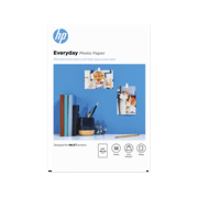 HP Everyday Photo Paper, Glossy, 52 lb, 4 x 6 in. (101 x 152 mm), 50 sheets