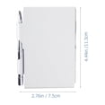 thumbnail image 2 of 2Set Durable Notepad for General Users Small Notepad With Pen, 2 of 8